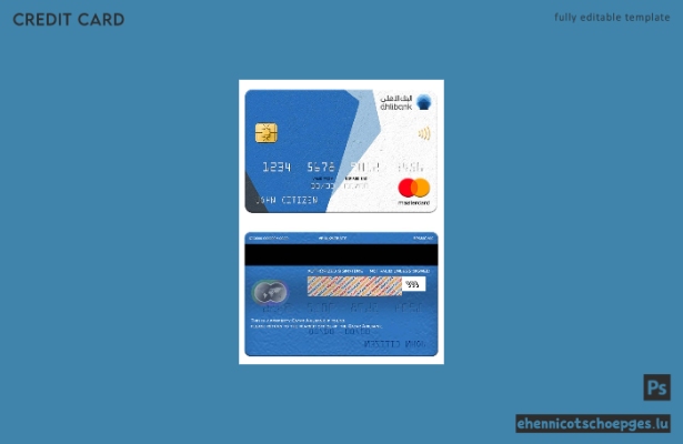 Qatar Ahilbank Mastercard Beispielvorschau